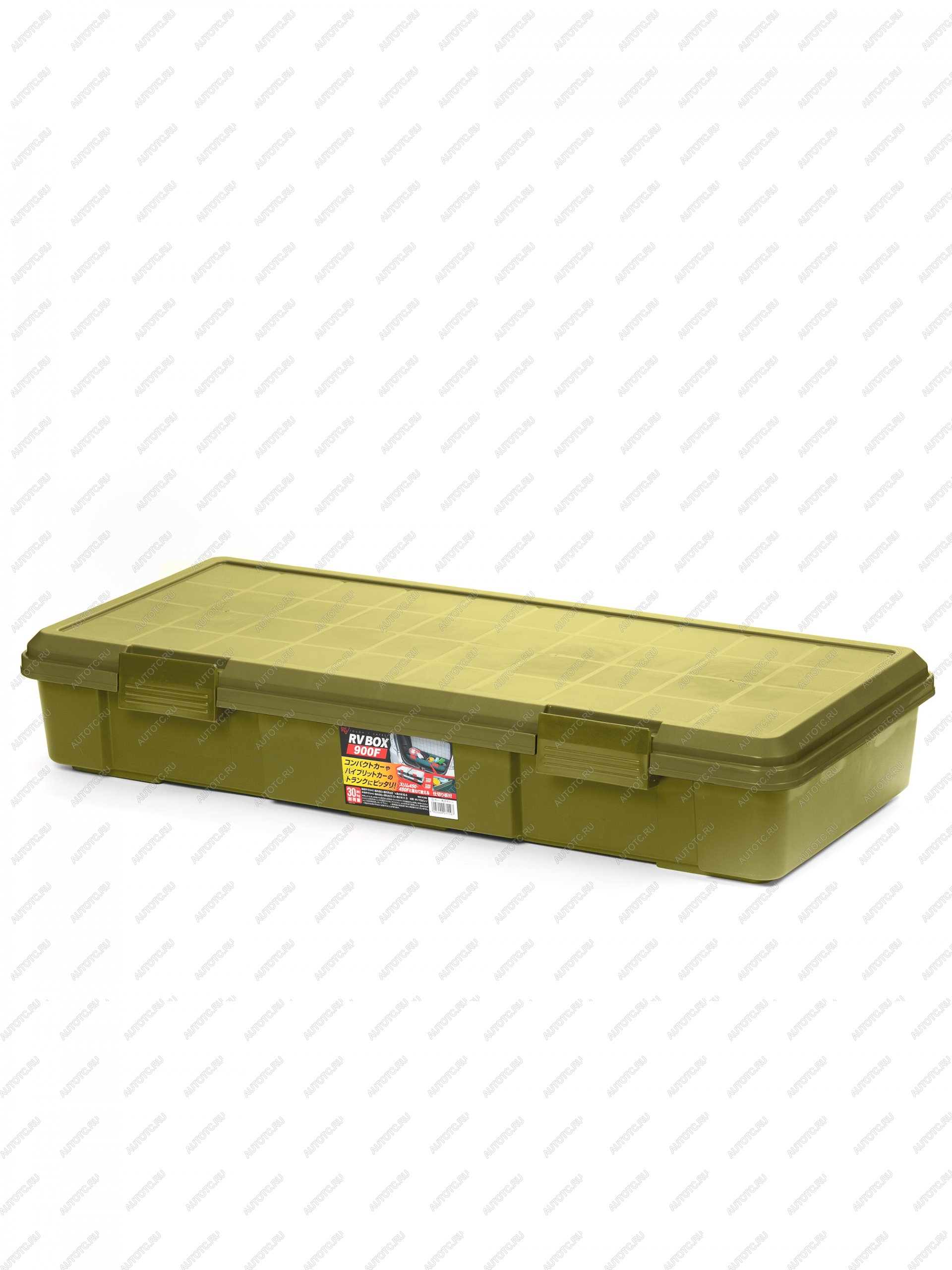 3 899 р. Ящик экспедиционный IRIS RV BOX 900F, 30 литров 90x40x15 см. Хаки IRIS OHYAMA rv900fkh  с доставкой в г. Воронеж