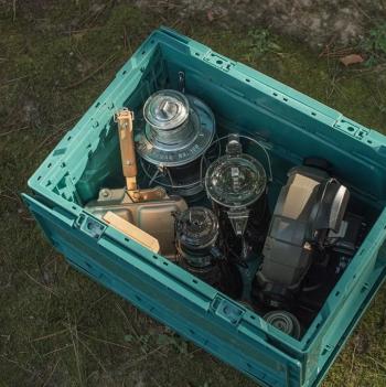 2 969 р. Ящик туристический Naturehike 25 л, трансформер, зеленый Naturehike nh20sj036-dgr25l  с доставкой в г. Воронеж. Увеличить фотографию 2