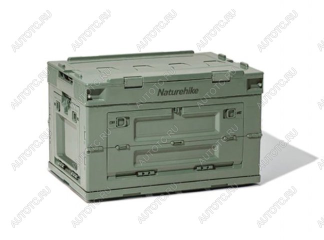 6 139 р. Ящик туристический Naturehike 50 л, трансформер, зеленый Naturehike nh20sj036-dgr50l  с доставкой в г. Воронеж