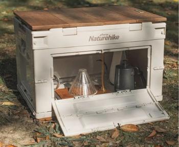 6 199 р. Ящик туристический Naturehike 50 л, трансформер, серый Naturehike nh20sj036-gr50l  с доставкой в г. Воронеж. Увеличить фотографию 4