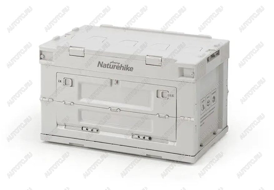 6 199 р. Ящик туристический Naturehike 50 л, трансформер, серый Naturehike nh20sj036-gr50l  с доставкой в г. Воронеж
