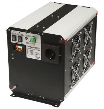 50 399 р. Инвертор (преобразователь напряжения) СибВольт 3012У DCAC, 12В220В, 3000Вт СИБКОНТАКТ св-3012у  с доставкой в г. Воронеж. Увеличить фотографию 1
