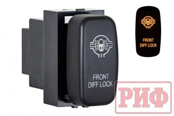 889 р. Кнопка ВКЛВЫКЛ, оранжевый, FRONT DIFF LOCK MITSUBISHI РИФ rif22-1-5110605  с доставкой в г. Воронеж. Увеличить фотографию 1