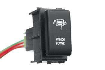679 р. Кнопка ВКЛВЫКЛ, белый, WINCH POWER NISSAN РИФ rif22-1-1105506  с доставкой в г. Воронеж. Увеличить фотографию 1