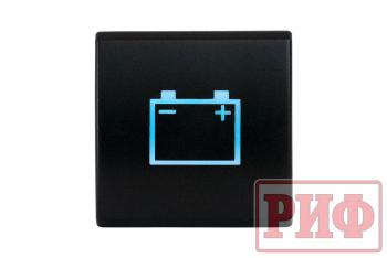 909 р. Кнопка ВКЛВЫКЛ, голубой, BATTERY TOYOTA 22x22 РИФ rif22-1-7111304  с доставкой в г. Воронеж. Увеличить фотографию 3