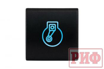 989 р. Кнопка ВКЛВЫКЛ, голубой, COMPRESSOR TOYOTA 22x22 РИФ rif22-1-7111404  с доставкой в г. Воронеж. Увеличить фотографию 3