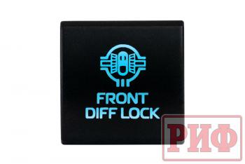 909 р. Кнопка ВКЛВЫКЛ, голубой, FRONT DIFF LOCK TOYOTA 22x22 РИФ rif22-1-7111504  с доставкой в г. Воронеж. Увеличить фотографию 3