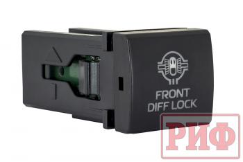 909 р. Кнопка ВКЛВЫКЛ, голубой, FRONT DIFF LOCK TOYOTA 22x22 РИФ rif22-1-7111504  с доставкой в г. Воронеж. Увеличить фотографию 1
