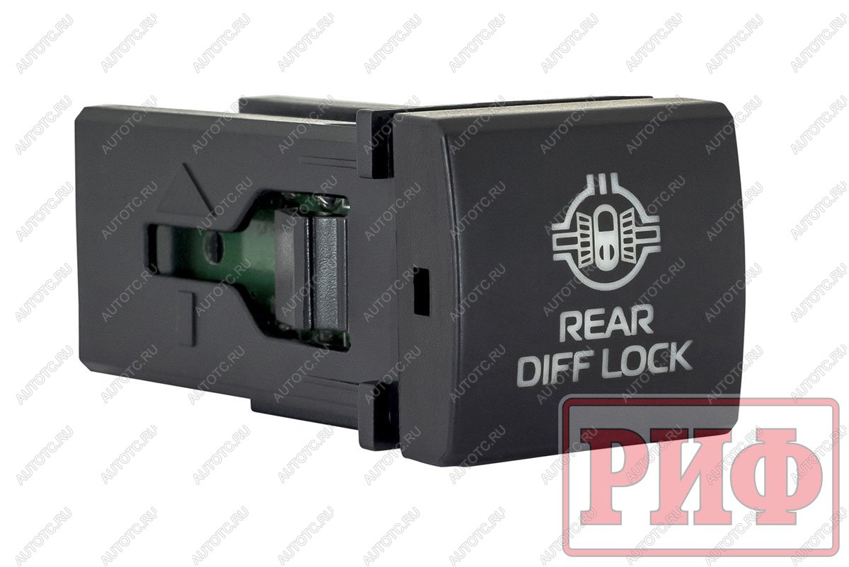 909 р. Кнопка ВКЛВЫКЛ, голубой, REAR DIFF LOCK TOYOTA 22x22 РИФ rif22-1-7111604  с доставкой в г. Воронеж