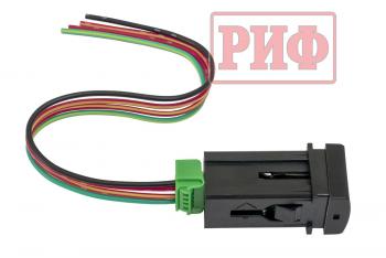 1 089 р. Кнопка ВКЛВЫКЛ, голубой, WINCH POWER TOYOTA 22x22 РИФ rif22-1-7111704  с доставкой в г. Воронеж. Увеличить фотографию 5