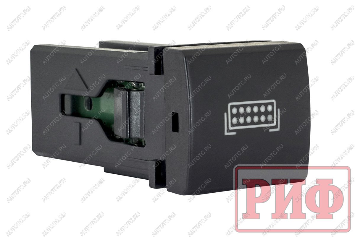 899 р. Кнопка ВКЛВЫКЛ, голубой, FRONT LIGHTS TOYOTA 22x22 РИФ rif22-1-7111904  с доставкой в г. Воронеж