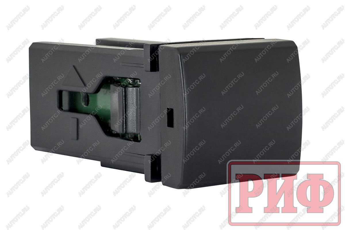 909 р. Кнопка ВКЛВЫКЛ, голубой, TOYOTA 22x22 (под гравировку) РИФ rif22-1-7112104  с доставкой в г. Воронеж