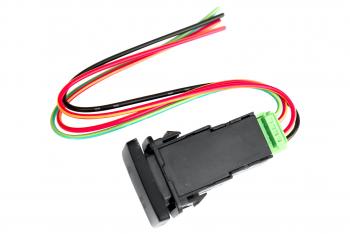 789 р. Кнопка ВКЛВЫКЛ, белый, FRONT LIGHTS TOYOTA 32x22 РИФ rif22-1-1104104  с доставкой в г. Воронеж. Увеличить фотографию 2