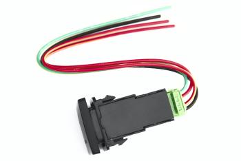 789 р. Кнопка ВКЛВЫКЛ, белый, COMPRESSOR TOYOTA 32x22 РИФ rif22-1-1104404  с доставкой в г. Воронеж. Увеличить фотографию 4