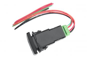 789 р. Кнопка ВКЛВЫКЛ, белый, WINCH POWER TOYOTA 32x22 РИФ rif22-1-1104504  с доставкой в г. Воронеж. Увеличить фотографию 2