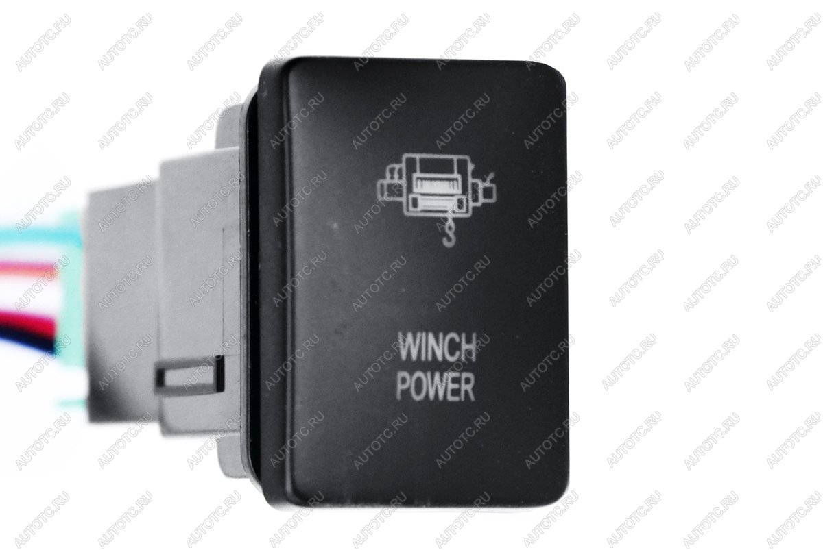 789 р. Кнопка ВКЛВЫКЛ, белый, WINCH POWER TOYOTA 32x22 РИФ rif22-1-1104504  с доставкой в г. Воронеж
