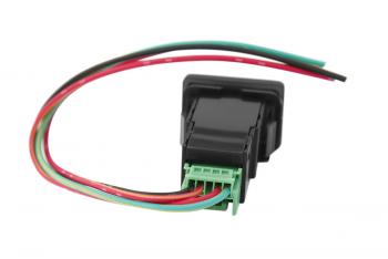 789 р. Кнопка ВКЛВЫКЛ, белый, универсальная TOYOTA 32x22 РИФ rif22-1-1108904  с доставкой в г. Воронеж. Увеличить фотографию 2