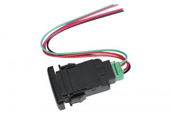 789 р. Кнопка ВКЛВЫКЛ, белый, REAR LIGHTS TOYOTA 40x20 РИФ rif22-1-1104704  с доставкой в г. Воронеж. Увеличить фотографию 2