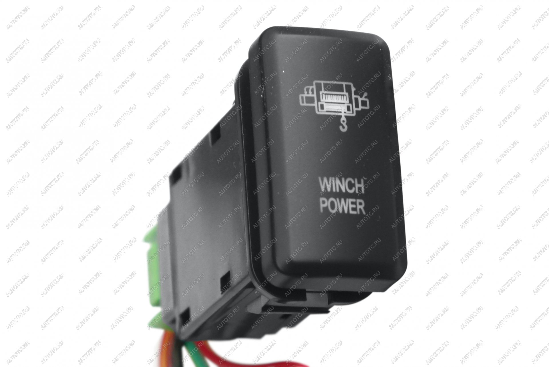 789 р. Кнопка ВКЛВЫКЛ, белый, WINCH POWER TOYOTA 40x20 РИФ rif22-1-1105004  с доставкой в г. Воронеж
