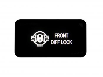 789 р. Кнопка ВКЛВЫКЛ, белый, FRONT DIFF LOCK TOYOTA 40x20 горизонтальная РИФ rif22-1-1109514  с доставкой в г. Воронеж. Увеличить фотографию 2