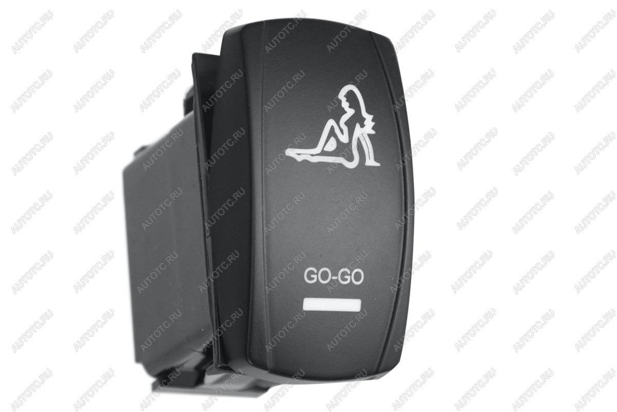 589 р. Переключатель ВКЛВЫКЛ, белый, GO-GO РИФ rif22-1-1102700  с доставкой в г. Воронеж