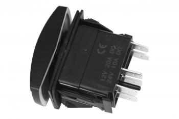 619 р. Переключатель ВКЛВКЛВЫКЛ, красный, СВЕТ НА КРЫШЕ РИФ rif22-1-2903800  с доставкой в г. Воронеж. Увеличить фотографию 2