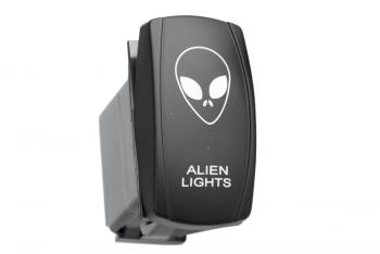 529 р. Переключатель ВКЛВЫКЛ, синий, ALIEN LIGHTS РИФ rif22-1-4102900  с доставкой в г. Воронеж. Увеличить фотографию 1