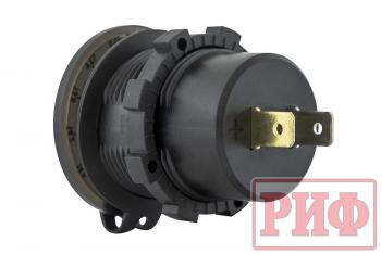 1 699 р. Розетка USB 2 QC 3.0 с вольтметром РИФ rif22-4-01460  с доставкой в г. Воронеж. Увеличить фотографию 3