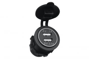 849 р. Розетка USB 3,1А РИФ rif22-4-1008000  с доставкой в г. Воронеж. Увеличить фотографию 1