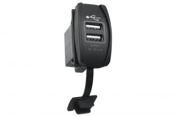 789 р. Розетка USB 3,1A дизайн Переключатель, с крышкой РИФ rif22-4-1008300  с доставкой в г. Воронеж. Увеличить фотографию 2