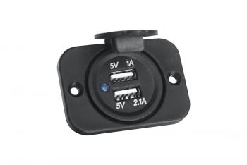 969 р. Розетка USB 3,1А c монтажной панелью РИФ rif22-4-1008800  с доставкой в г. Воронеж. Увеличить фотографию 2