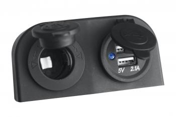 2 089 р. Розетка комбинированная с USB 3,1А в корпусе РИФ rif22-4-1009200  с доставкой в г. Воронеж. Увеличить фотографию 2