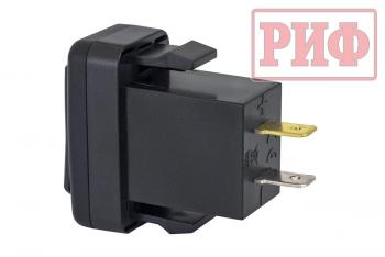 1 849 р. Розетка USB 2 QC 3.0 для Toyota 40x20 РИФ rif22-4-1013700  с доставкой в г. Воронеж. Увеличить фотографию 3