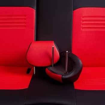 8 999 р. Комплект чехлов для сидений (РЗСиС 40/60, 2П Илана+Орегон) ТУРИН Lord Autofashion  Chery Amulet (Corda)  A15 (2003-2010) лифтбэк (черный , вставка красная, строчка красная)  с доставкой в г. Воронеж. Увеличить фотографию 2