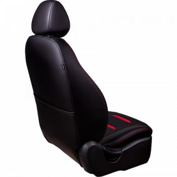 23 999 р. Комплект чехлов для сидений (РЗС 40/60 3Г Орегон) ТУРИН-2 Lord Autofashion  Hyundai Getz  TB (2005-2011) хэтчбэк 3 дв. рестайлинг (черный, вставка черная+красная, строчка красная)  с доставкой в г. Воронеж. Увеличить фотографию 4