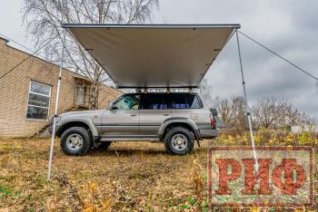29 999 р. Маркиза автомобильная РИФ 2,13х2,5 м полуавтомат (винил) темно-серая РИФ rif5306-2025v  с доставкой в г. Воронеж. Увеличить фотографию 18