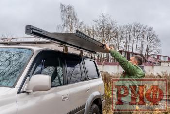 29 999 р. Маркиза автомобильная РИФ 2,13х2,5 м полуавтомат (винил) темно-серая РИФ rif5306-2025v  с доставкой в г. Воронеж. Увеличить фотографию 15