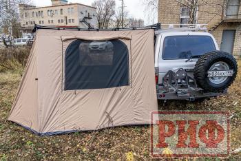 26 879 р. Стенки к автомобильной маркизе РИФ 2.0Х2.5 м Black Out РИФ rifan5306-2025c  с доставкой в г. Воронеж. Увеличить фотографию 8