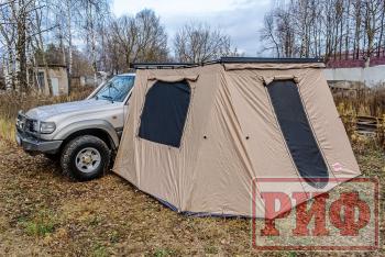 26 879 р. Стенки к автомобильной маркизе РИФ 2.0Х2.5 м Black Out РИФ rifan5306-2025c  с доставкой в г. Воронеж. Увеличить фотографию 5