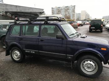 38 929 р. Багажник экспедиционный РИФ 1200х1900 мм для НИВА 5 дв.  rifnva-roof5  с доставкой в г. Воронеж. Увеличить фотографию 3