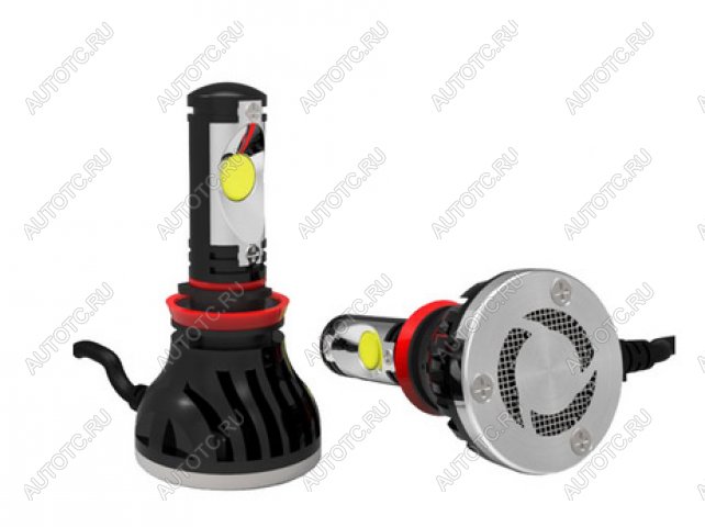 899 р. Лампы светодиодные HB4 9006 12V-24V 24W с вентилятором (к-т 2 шт.)  9006-matec  с доставкой в г. Воронеж