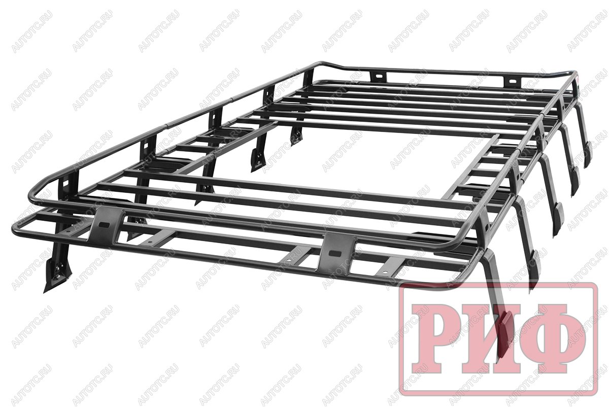 67 939 р. Багажник экспедиционный (корзина) РИФ 1500х2750 мм для ГАЗ Соболь (с люком)  rifgaz-roof3  с доставкой в г. Воронеж