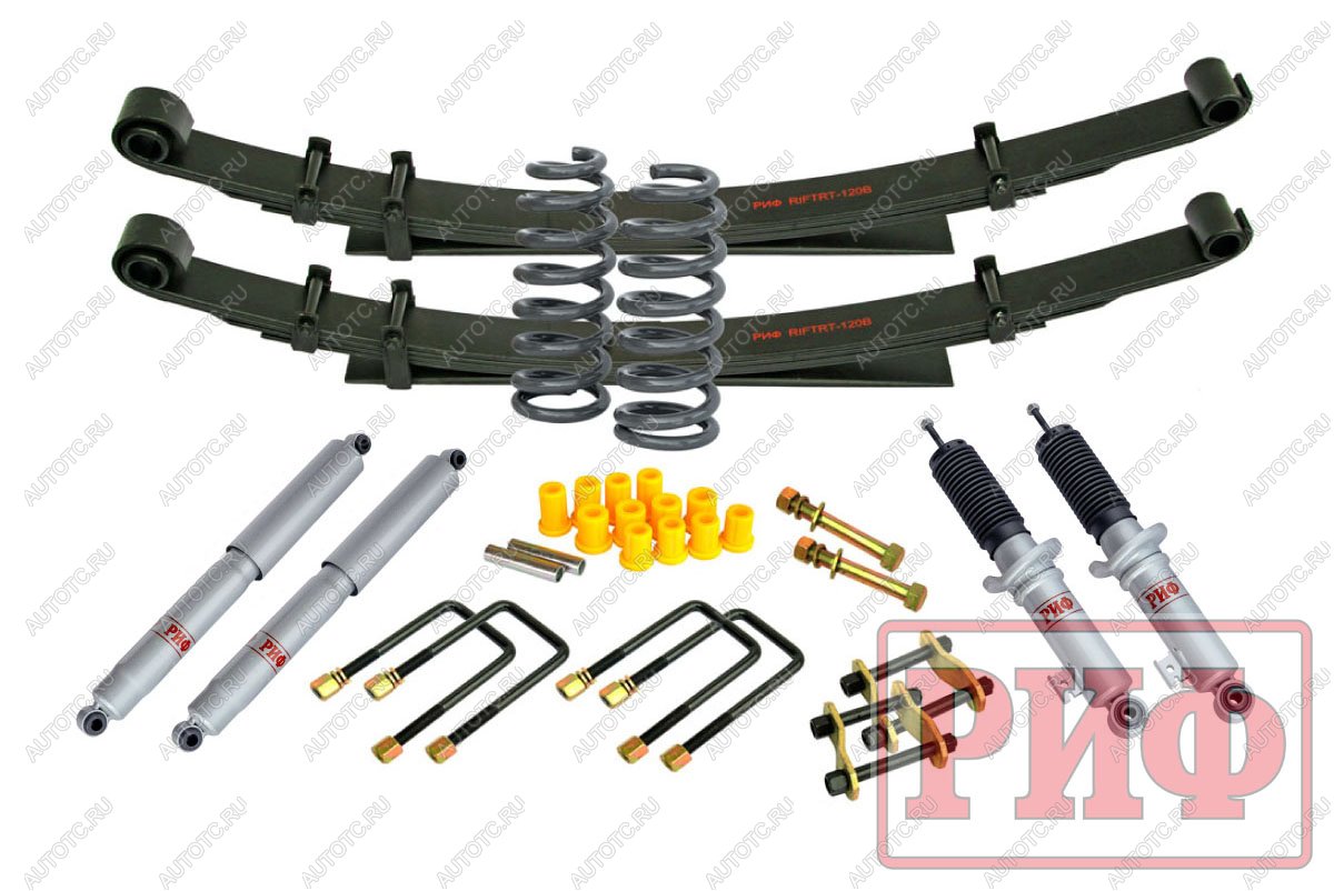 85 559 р. Лифт-комплект РИФ газовый Mitsubishi L200 2005-2015 лифт 30 мм мягкий  rif-trt-a-g  с доставкой в г. Воронеж