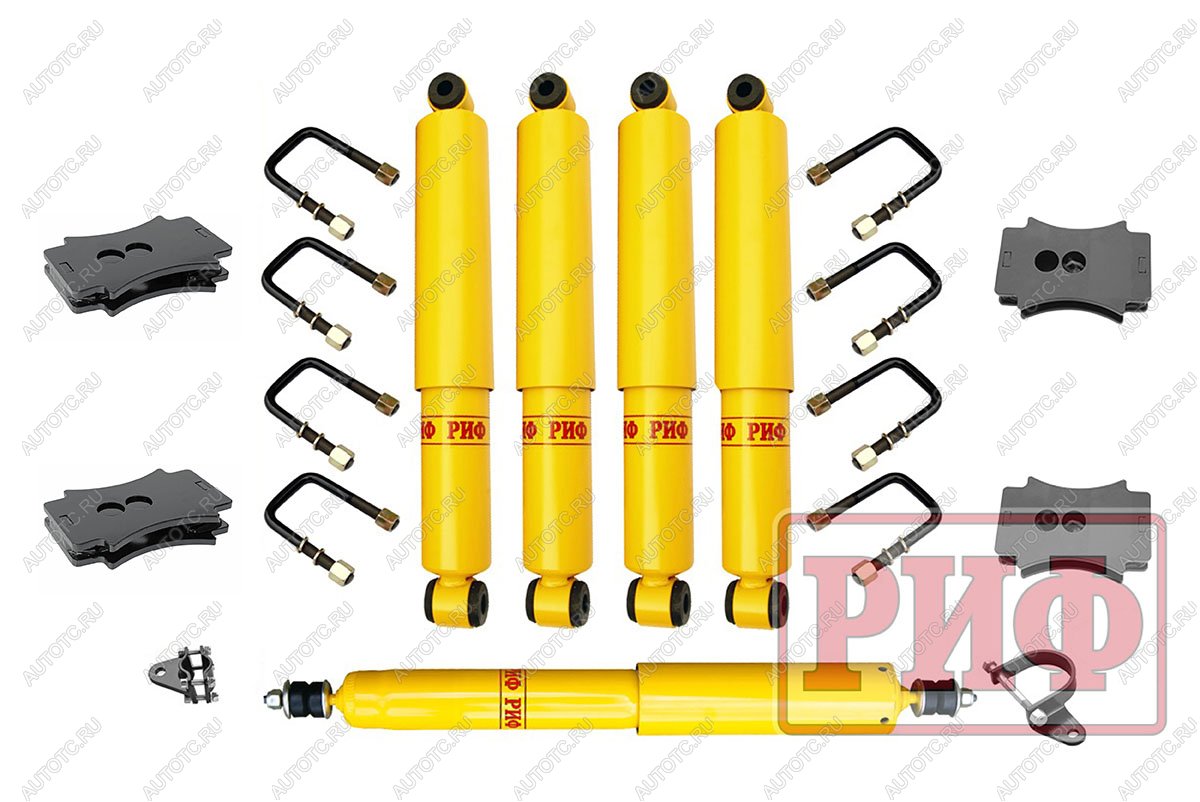 52 879 р. Лифт-комплект РИФ для ГАЗ Соболь 2018+ 30 мм  rif-gaz-2-18  с доставкой в г. Воронеж