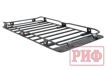 42 999 р. Багажник экспедиционный (корзина) РИФ 1350x2100 мм Toyota Land Cruiser 78 (высота крепежа 199 мм)  rif070-roof  с доставкой в г. Воронеж. Увеличить фотографию 2
