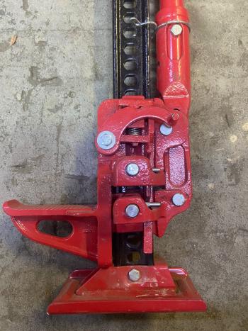 7 199 р. Домкрат реечный Farm Jack 150 см 3 т усиленный (уценка)  hs-m004-r_u  с доставкой в г. Воронеж. Увеличить фотографию 3