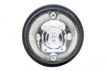 399 р. Повторитель поворота УАЗ на светодиодах (белый рассеиватель) 6LED-1-12V  уп102-б  с доставкой в г. Воронеж. Увеличить фотографию 2