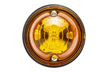 399 р. Повторитель поворота УАЗ на светодиодах (жёлтый рассеиватель) 6LED-12V  уп102-ж  с доставкой в г. Воронеж. Увеличить фотографию 2