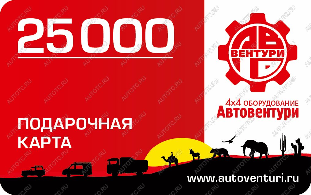 28 699 р. Карта подарочная 25000  gc25000  с доставкой в г. Воронеж