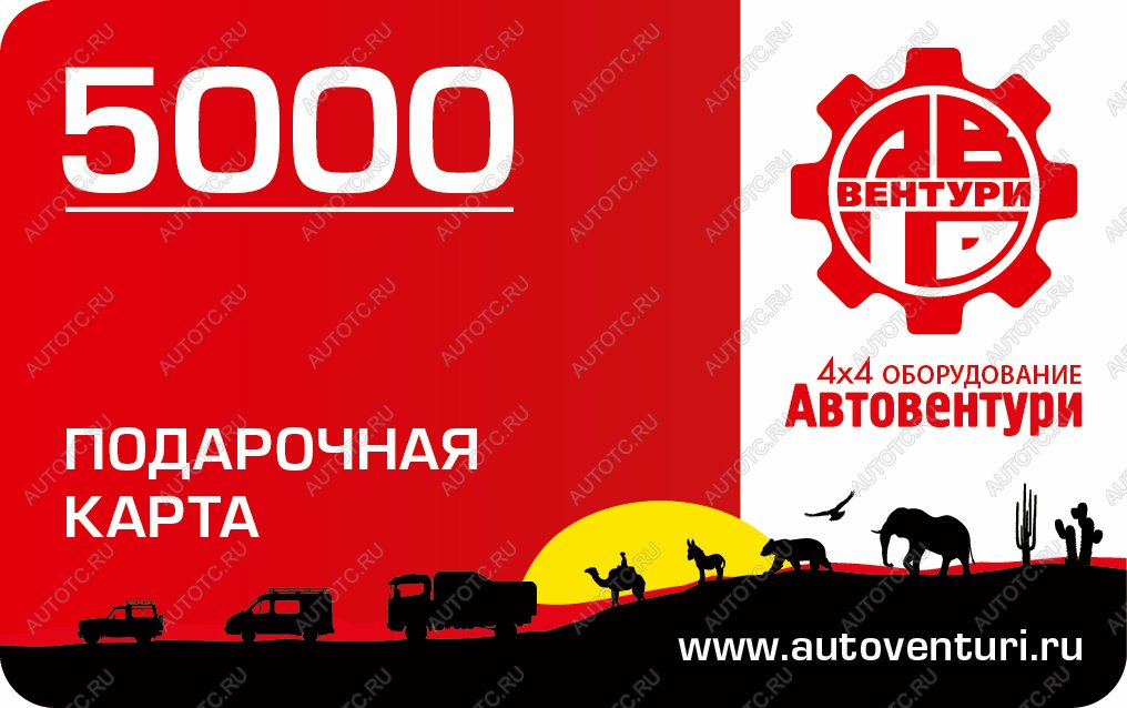 4 999 р. Карта подарочная 5000  gc5000  с доставкой в г. Воронеж